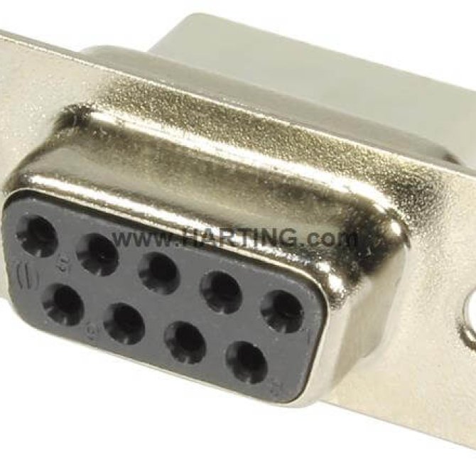 ALEC Conec. SubD H 9pins crimp