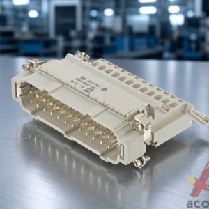 CONECTOR BORNA 24 POLOS Han ES AV CRIMP