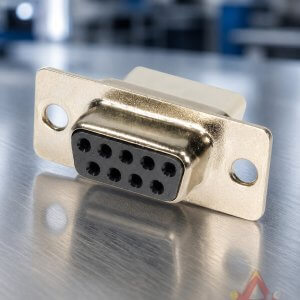 Conec. SubD H 9pins crimp